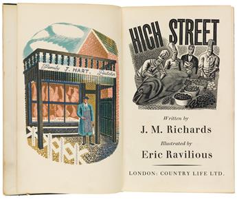 RAVILIOUS, ERIC; and J. M. RICHARDS. High Street.